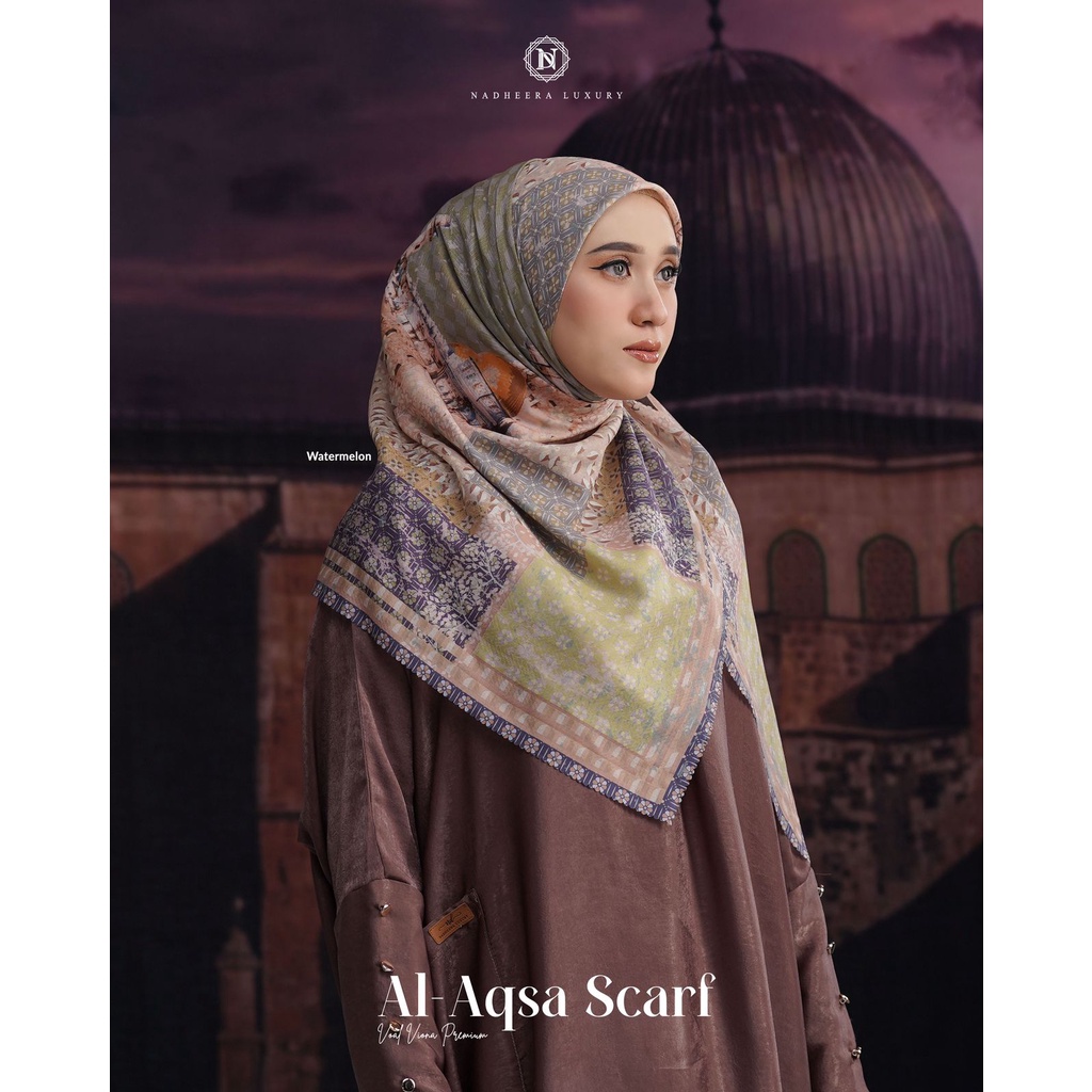 Al Aqsa Scarf by Nadheera Luxury (Scarf Palestina)