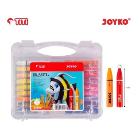 

CRAYON KRAYON TITI JOYKO OIL PASTEL 36 WARNA