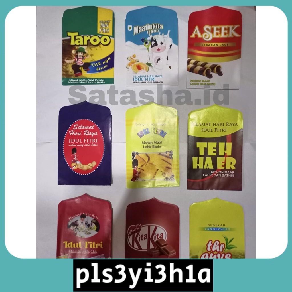

AMPLOP LEBARAN UNIK AMPLOP LEBARAN SNACK VIRAL ISI 10PCS