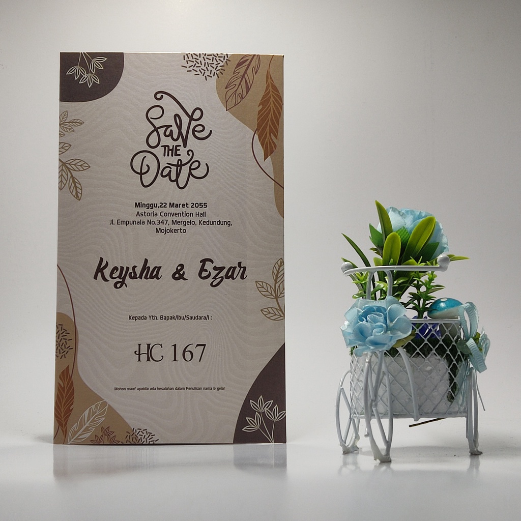 Kertas Blangko Undangan HC 167 [denbosta shop]