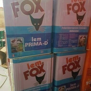 Lem Fox Prima D 14 Kg Lem Hpl Edging Lem Kuning Fox