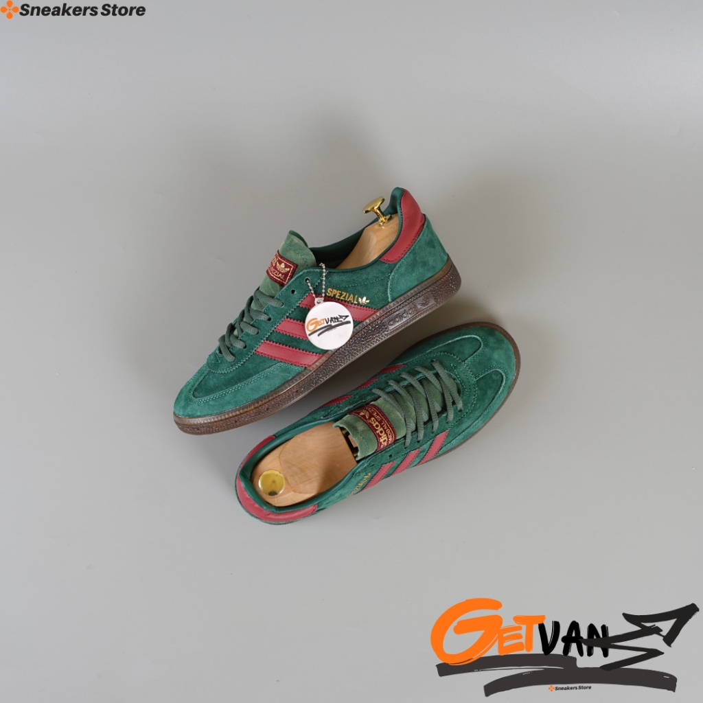 Adidas Spezial Handball Burgundy Green Red