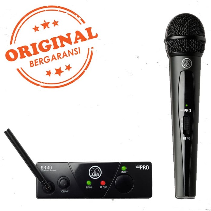 Mic Wireless AKG WMS 40 WMS40 Mini 1 Instrument Set Single Original