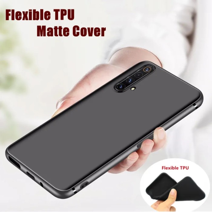 CASE REALME X50 / X3 SUPERZOOM SLIM MATTE PREMIUM CASE SOFT BLACK DOFF