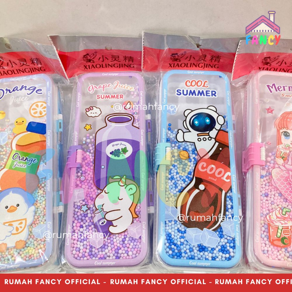 

Tempat Pensil / Kotak Pensil IMPORT XIAO LING JING + Mainan Gabus Manik Anak PREMIUM XLJ B 35286