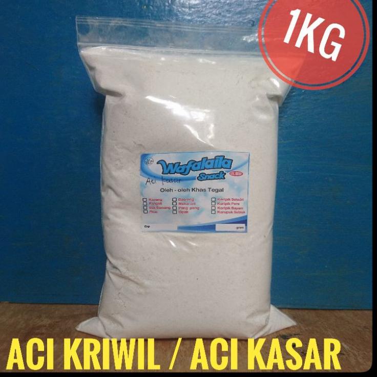 

Jangan Sampai Kehabisan!!!️ Aci Kriwil super 1Kg Aci kasar kualitas terjamin