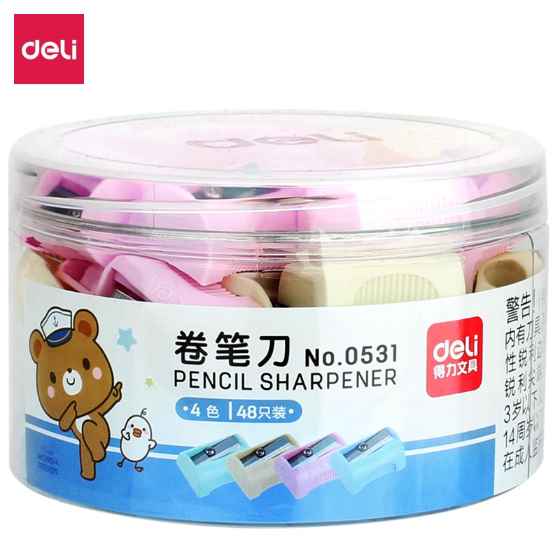 

Sharpener / Rautan Pensil Deli 0531