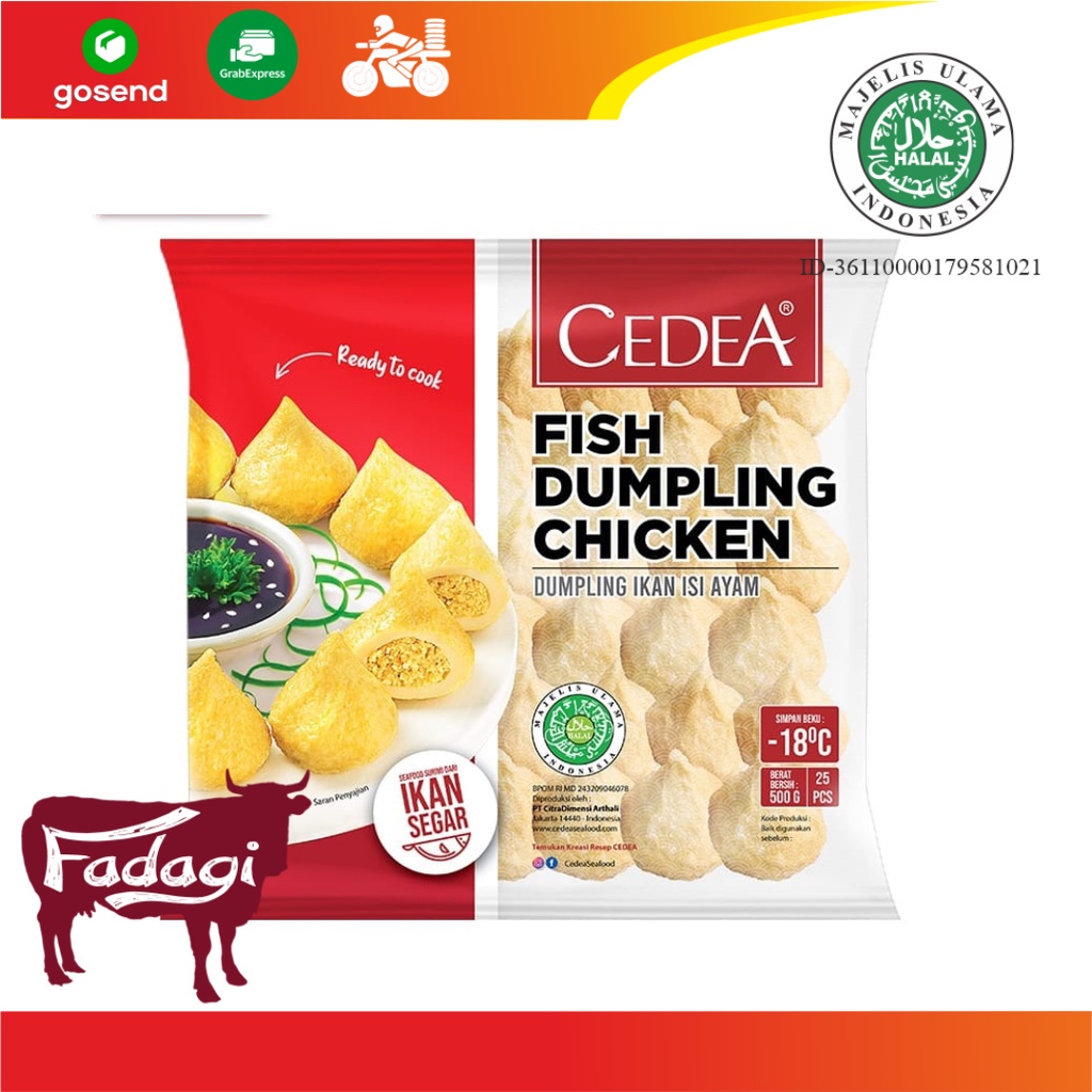 

FISH DUMPLING CHICKEN - 500GR - CEDEA