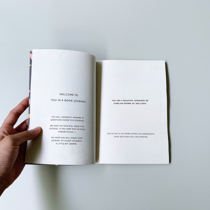 

You In A Book Journal - Resumo, Journal Only