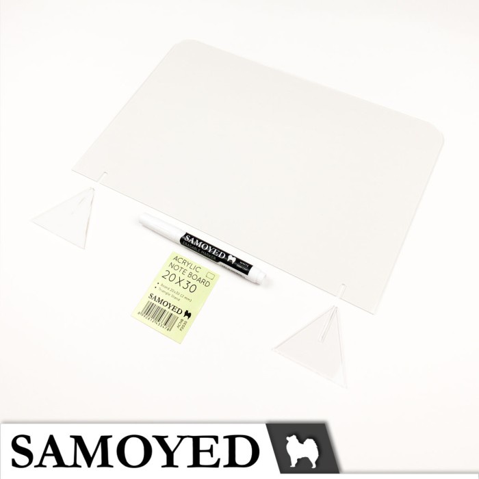 

Papan Tulis Akrilik / Acrylic Note / Planner Board Samoyed ACNB-P2030