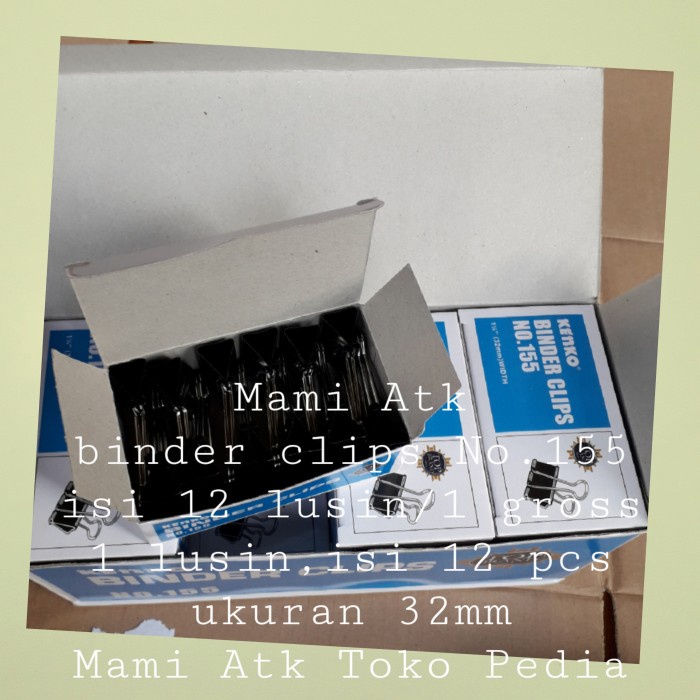 

Binder Clip 155 Kenko.