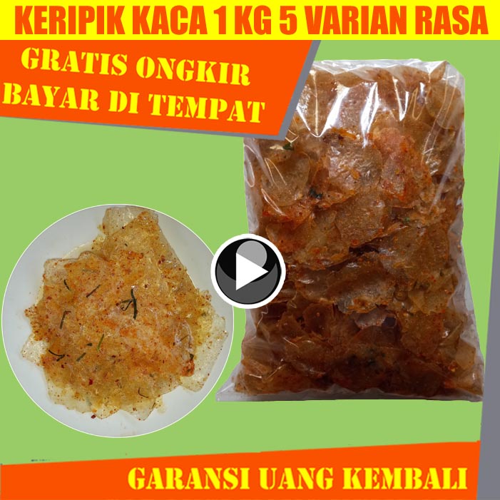 

Pikca Kripik Kaca Pedas Daun Jeruk 500 Gram (Kukarasa Snack)