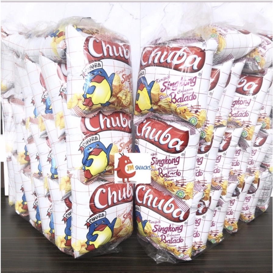 

[GROSIR!!] Chuba Keripik Singkong 1 BAL isi 5 PAK x 20 PCS - keripik jadul grosir termurah diskon