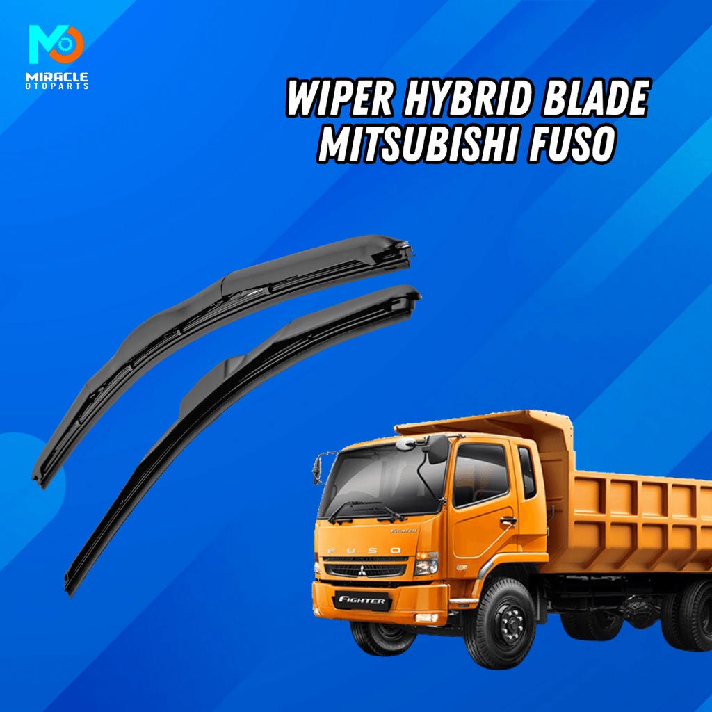 Wiper Hybrid Blade Mitsubishi Truk Fuso / Wiper Blade Hybrid 1 Set (Kiri dan Kanan)