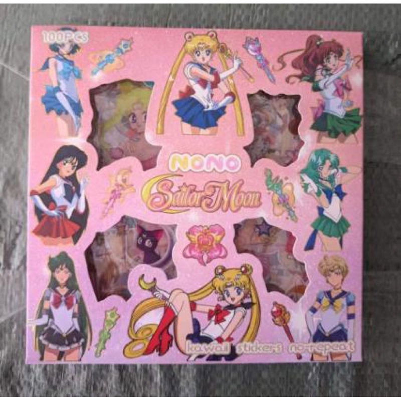 

Sticker Nono Saolor Moon Momo Stiker Lucu Viral Aesthetic Isi 100