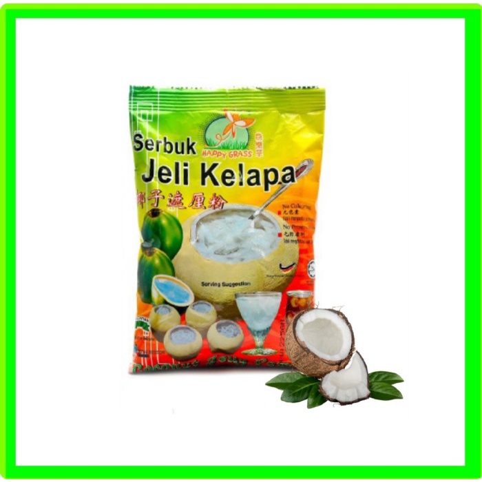 

[PROMO] Serbuk Jeli Kelapa / Coconut Jelly Powder Happy Grass