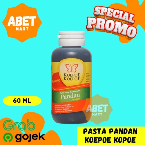 

Pasta Koepoe Koepoe Pandan 60 Ml - Kupu 60ml Hijau Perasa Perisa Makan