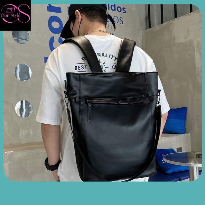 Tas Kualitas Terbaik / LEATHER CONCEPT Tas Ransel Dewasa Tas Ransel Kuliah Backpack Waterproof FERGI