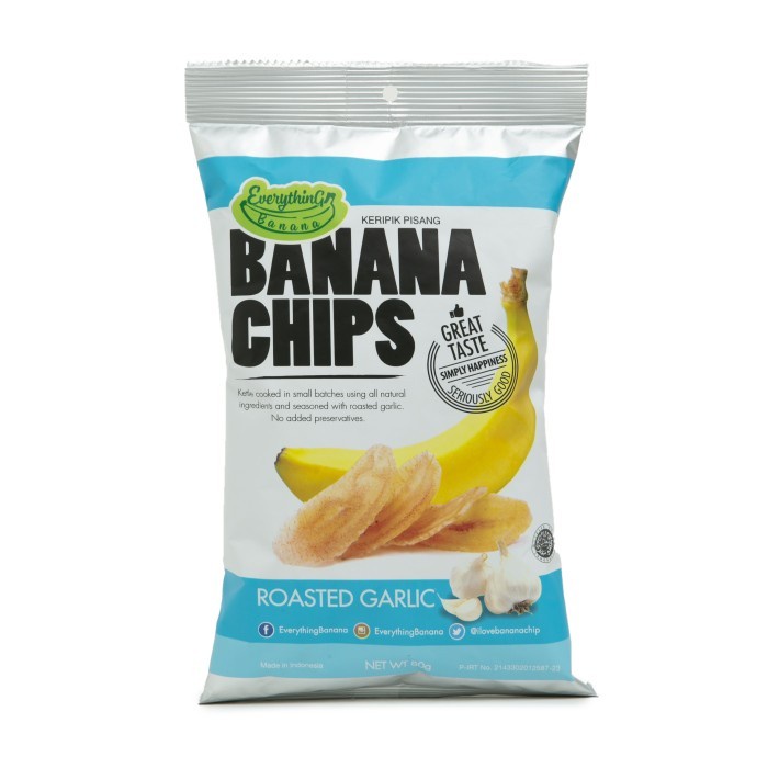 

Everything Banana Chips Roasted Garlic (80g)