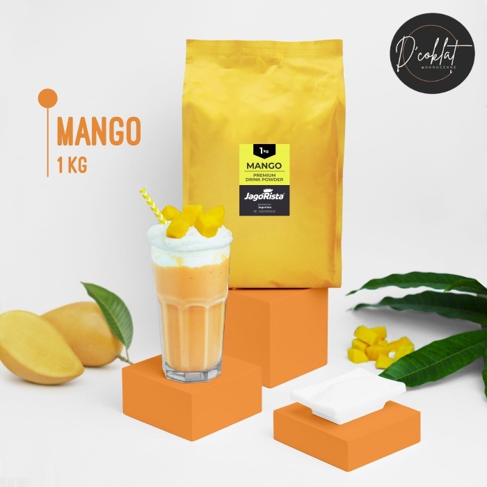 

1 Kg - Mango - Premium Bubble Drink Powder