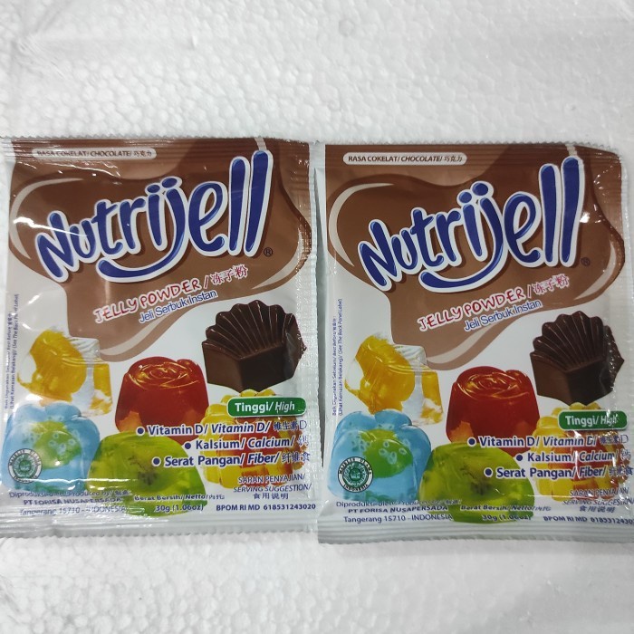 

Nutrijell Coklat 30gr Dus