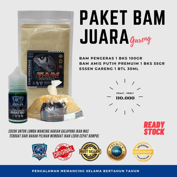 Paket Gareng Srikandi Kiduri Semar BAM APP Adun Mancing - Semar BAM APP