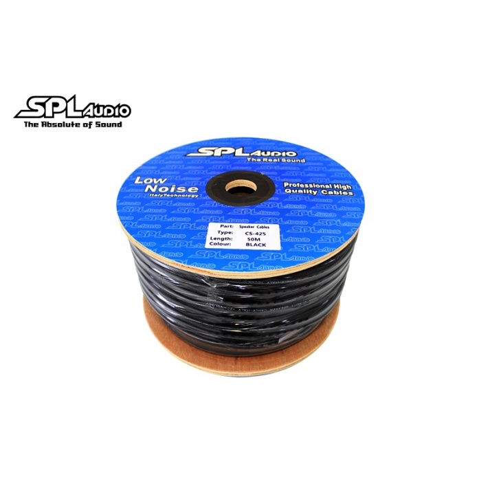 Kabel Speaker SPL Audio CS-425 CS425 4x2,5mm Original Tembaga Murni