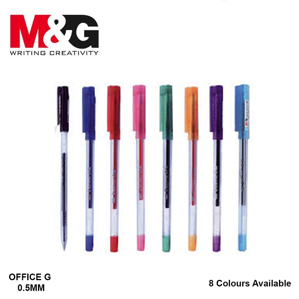

M&G Economic Stick Gel Pen 0.5mm - Hitam | Pulpen Gel Ekonomis