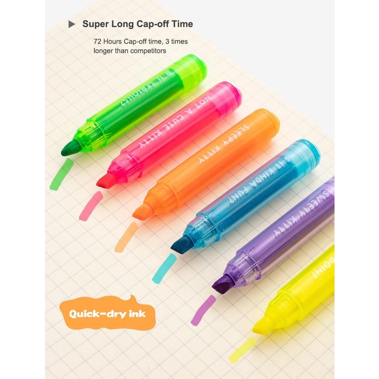 

STABILO 1 SET MINI ISI 6 PCS M&G SO MANY CATS