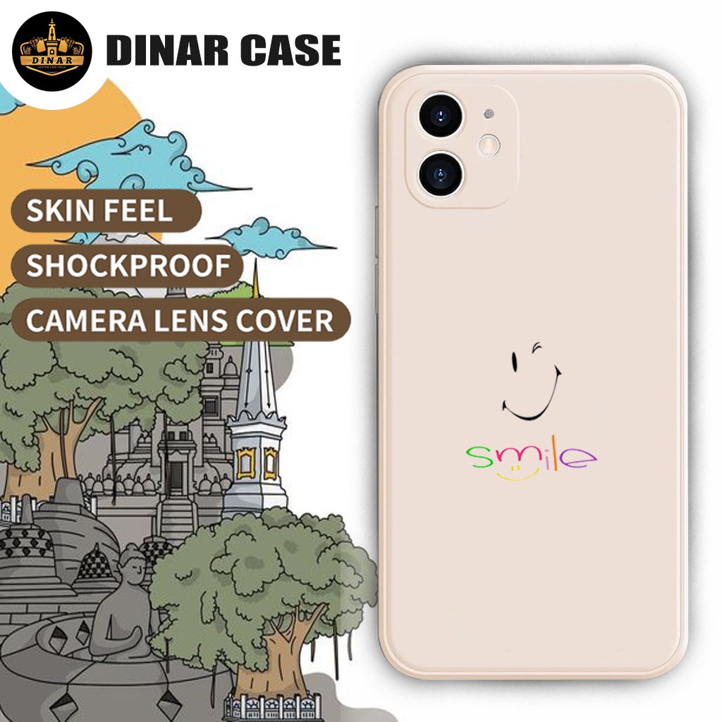 Softcase Infinix Smart 6 7 hot 9play 10play 10T 11 11s 12 play Note 12 X657. Motif Gambar DN261/SMIL