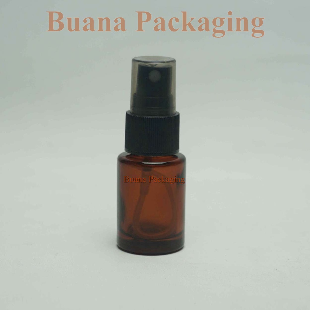 Botol Serum 15 ml RF Amber Original Spray / Botol Kaca 15 ml / Botol Kosmetik / Serum Kaca Spray / B