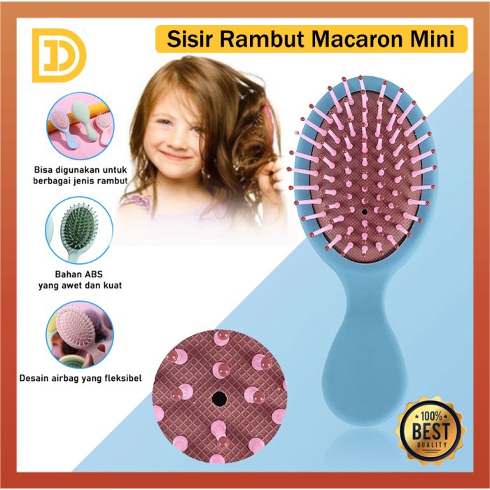 Sisir Rambut Anti Kusut Pijat Untuk Wanita Anak Dewasa Haircomb Airbag