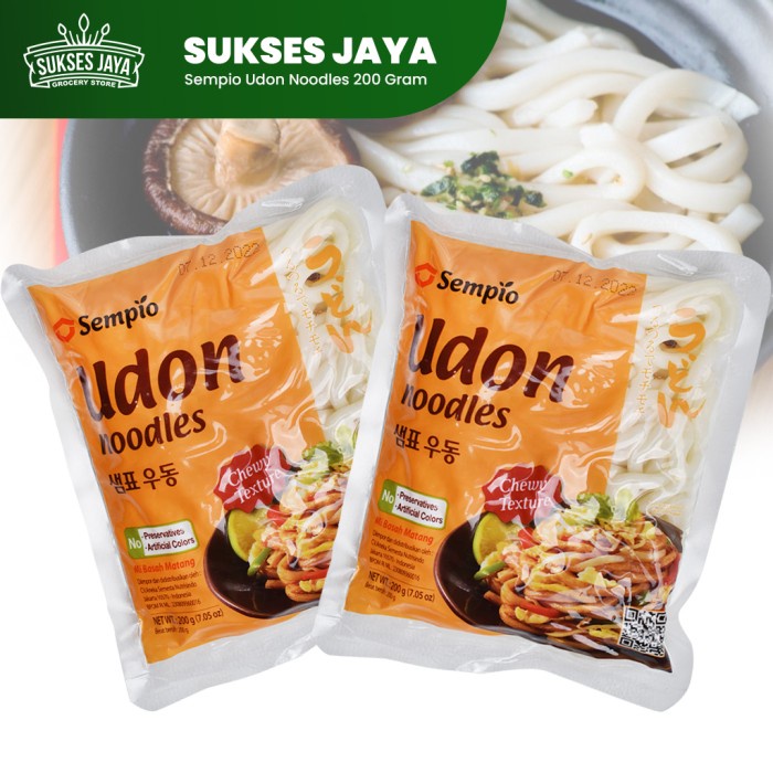 

Mie Udon Sempio Udon Mie Jepan Tebal 200 Gram