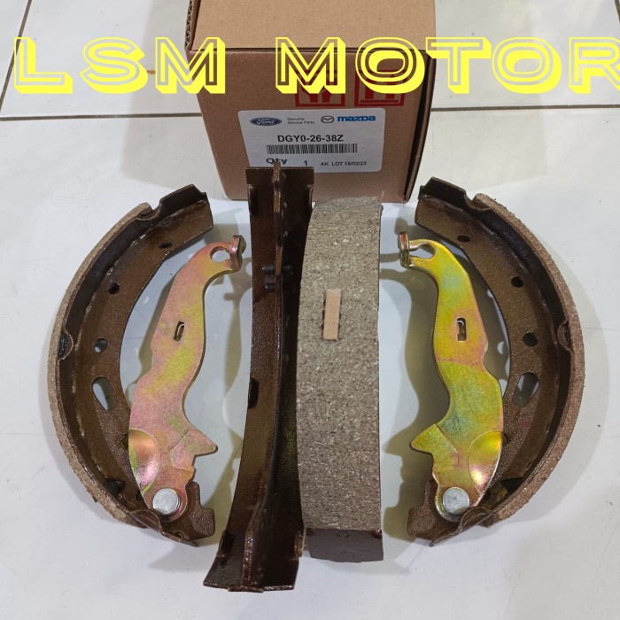 brake shoe belakang kampas rem mazda 2 ford fiesta