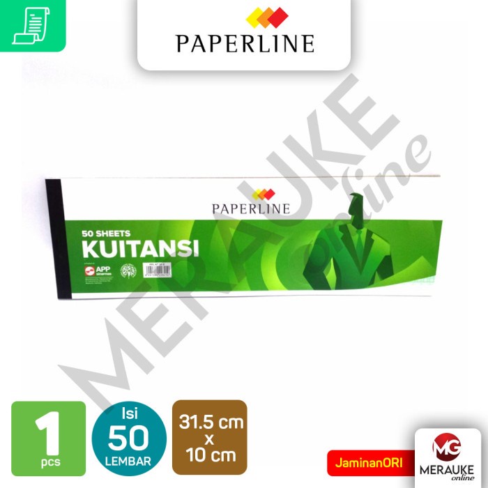 

Kuitansi Paperline 50 Lembar Besar