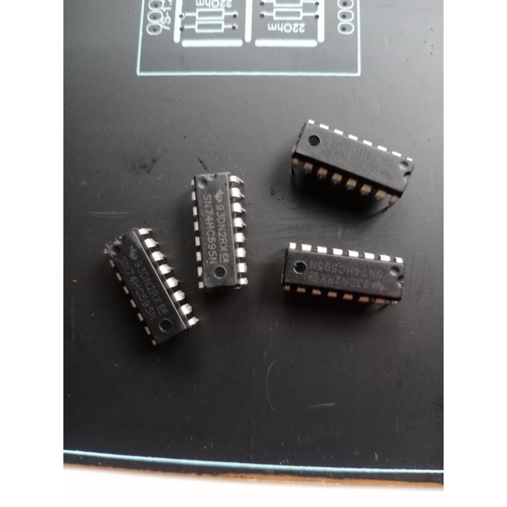 IC SN74HC595 / IC DISPLAY untuk layar pom mini DISPLAY