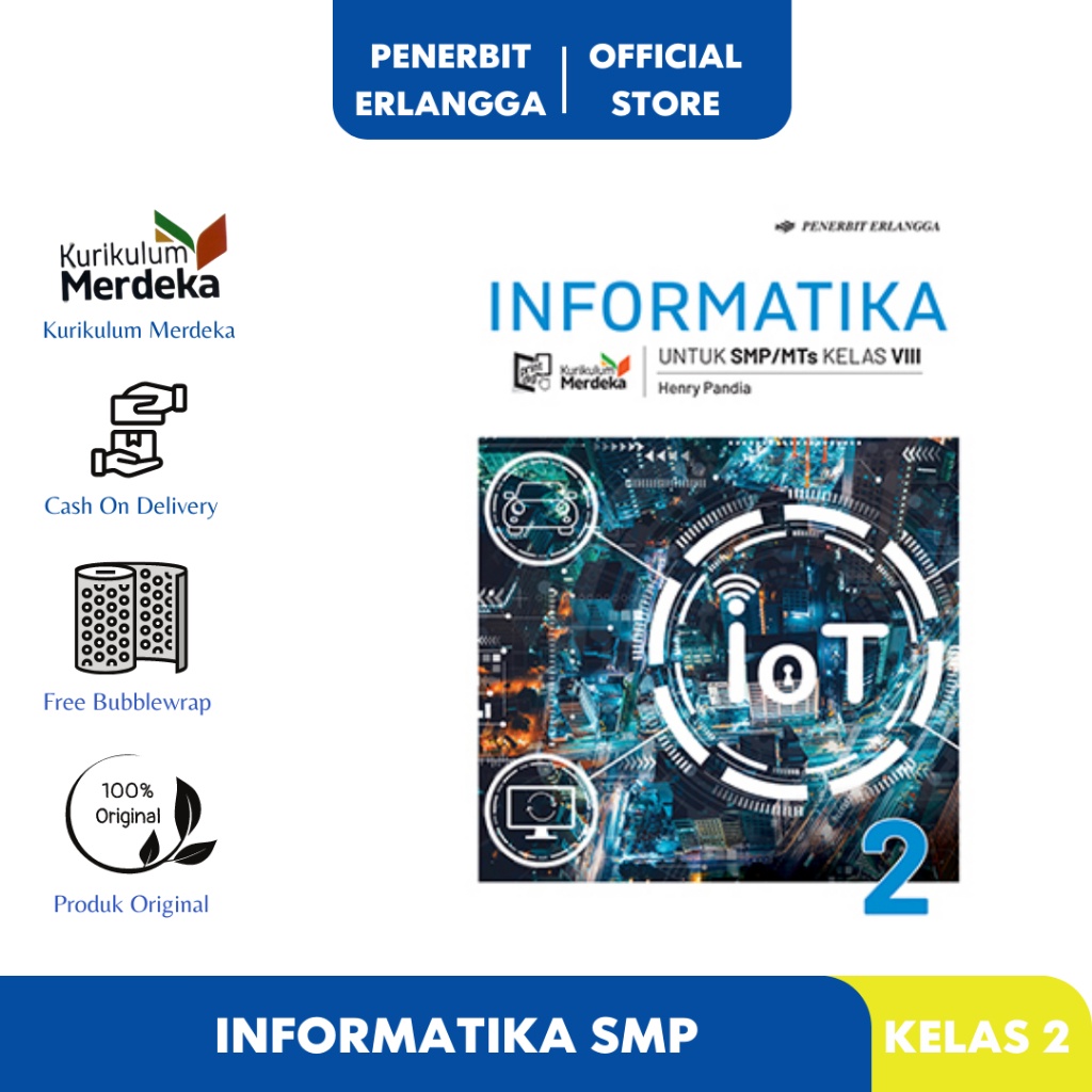 INFORMATIKA SMP KELAS 8 KURIKULUM MERDEKA Erlangga