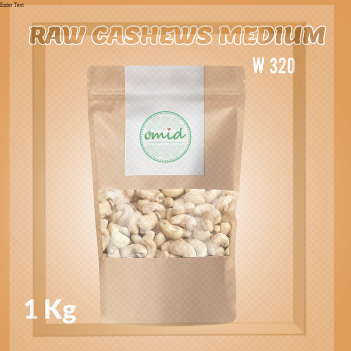 

Cashew Raw w320 medium size | 1KG Lh