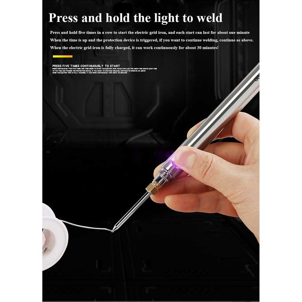 EVOD Solder Lithium Battery Grid USB Rechargeable 15W - CS32