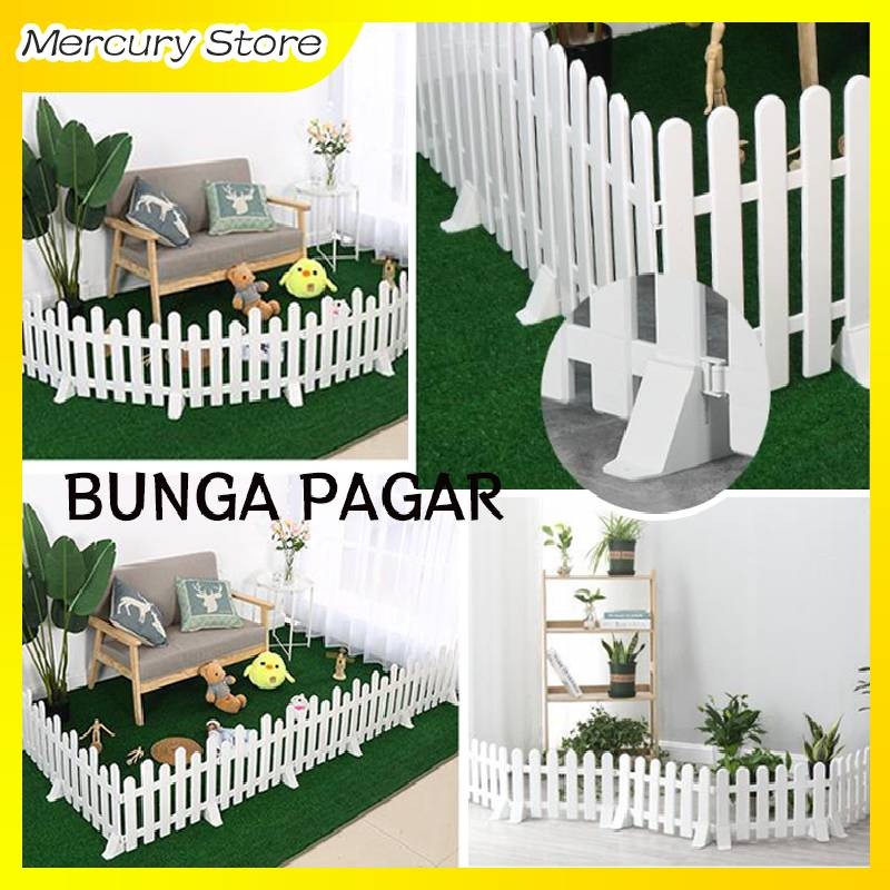 MER 50*30CM Pagar Taman Jual Satuan Dekorasi Pagar Taman Plastik Shabby Chic Pagar Kebun Pagar Plast