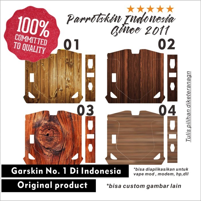 

Garskin skin case Aegis boost wood editon