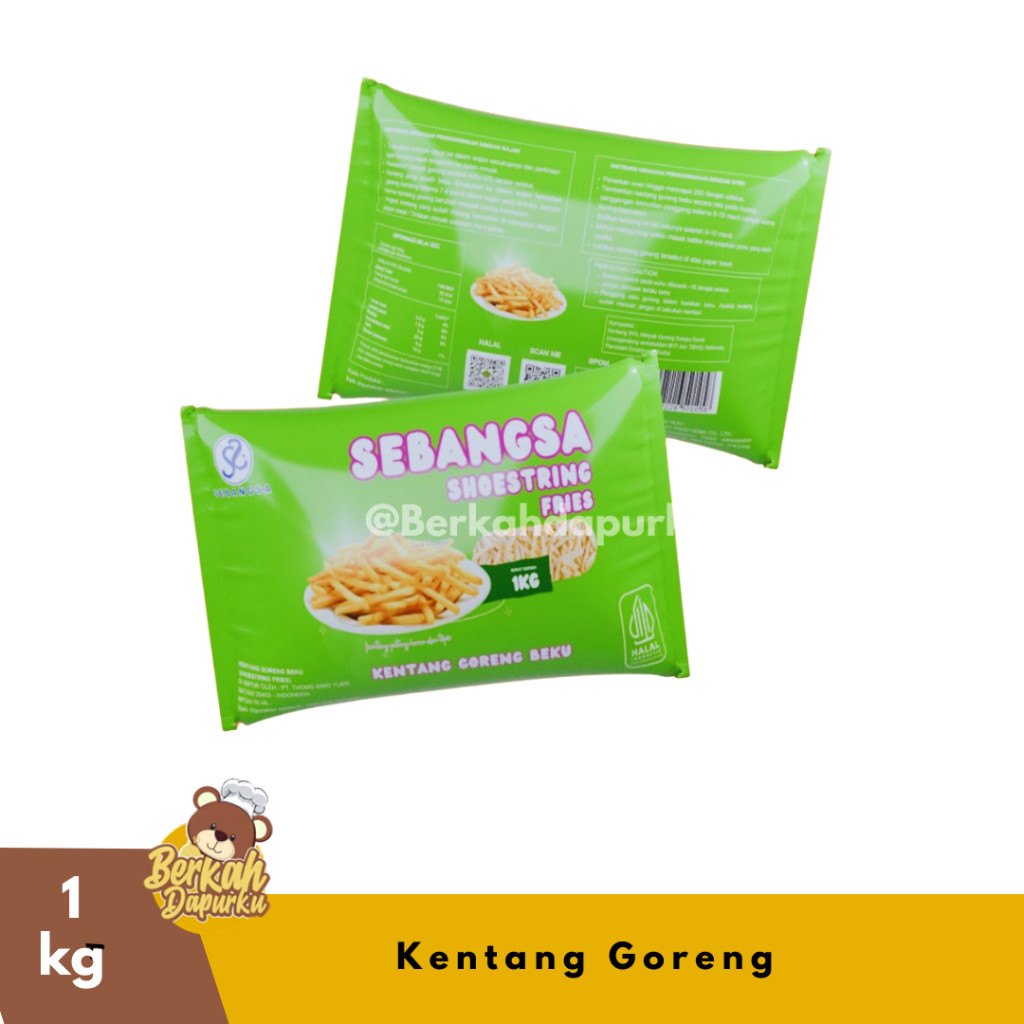 

Sebangsa Kentang 1Kg kentang goreng termurah