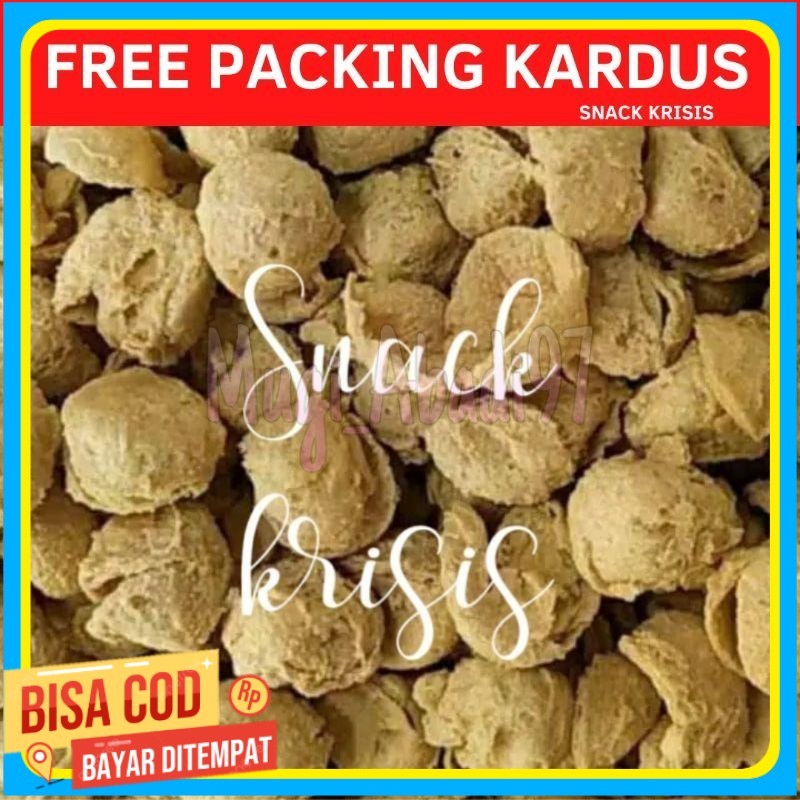 

Keripik tahu walik tahu bulat Pong 1 kilogram