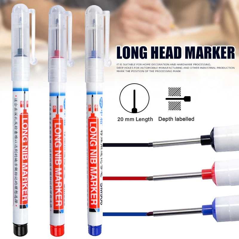 

promo ongkir Februari NEW Spidol Kepala Panjang Long Nib Head Marker Waterproof - 317 grosir_majujaya