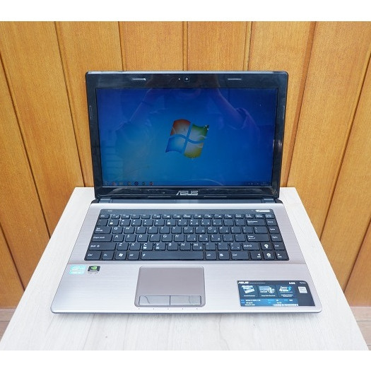 Laptop Asus A43S Intel Core i3 2310M Nvidia Geforce Gt520M Ram 4Gb Hdd 500Gb 19076 Windows slim Lapt