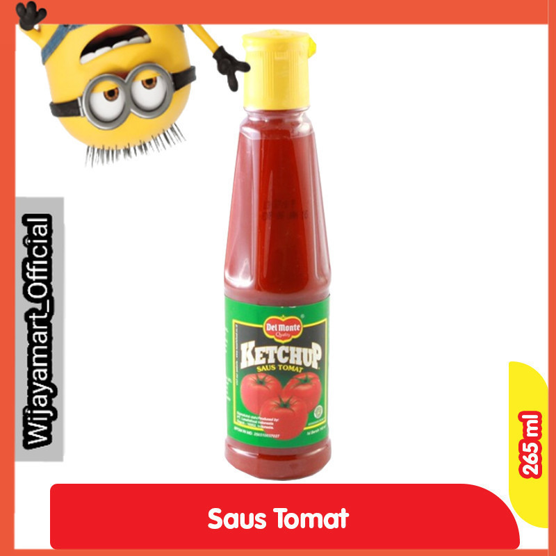 

Del Monte Saus Tomat Botol 265 ml