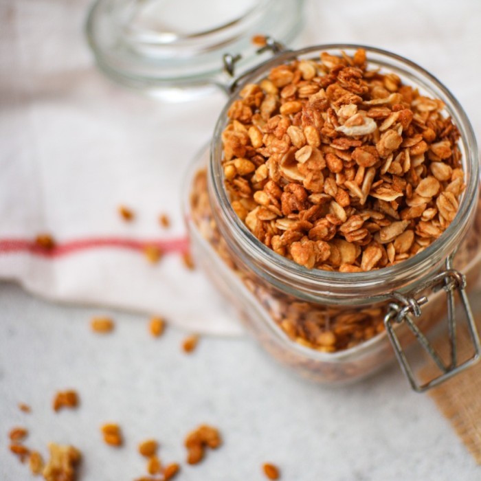 

Peanut Butter Granola 100gr / 500gr - NO ADDED SUGAR - 100 gram