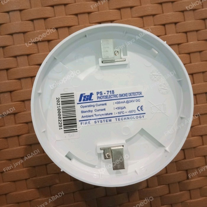 

photoelectric smoke detector FST PS-718 + base