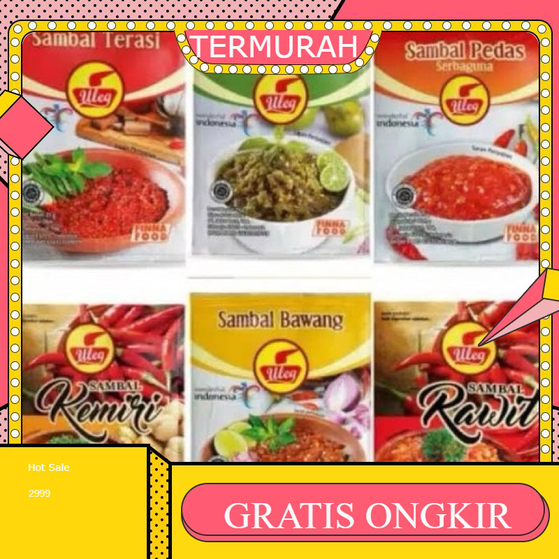 

SAMBEL ULEG ECER PER PCS