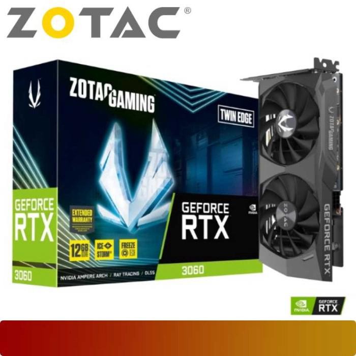 ZOTAC GAMING GeForce RTX 3060 Twin Edge | GeForce RTX 3060 12GB GDDR6